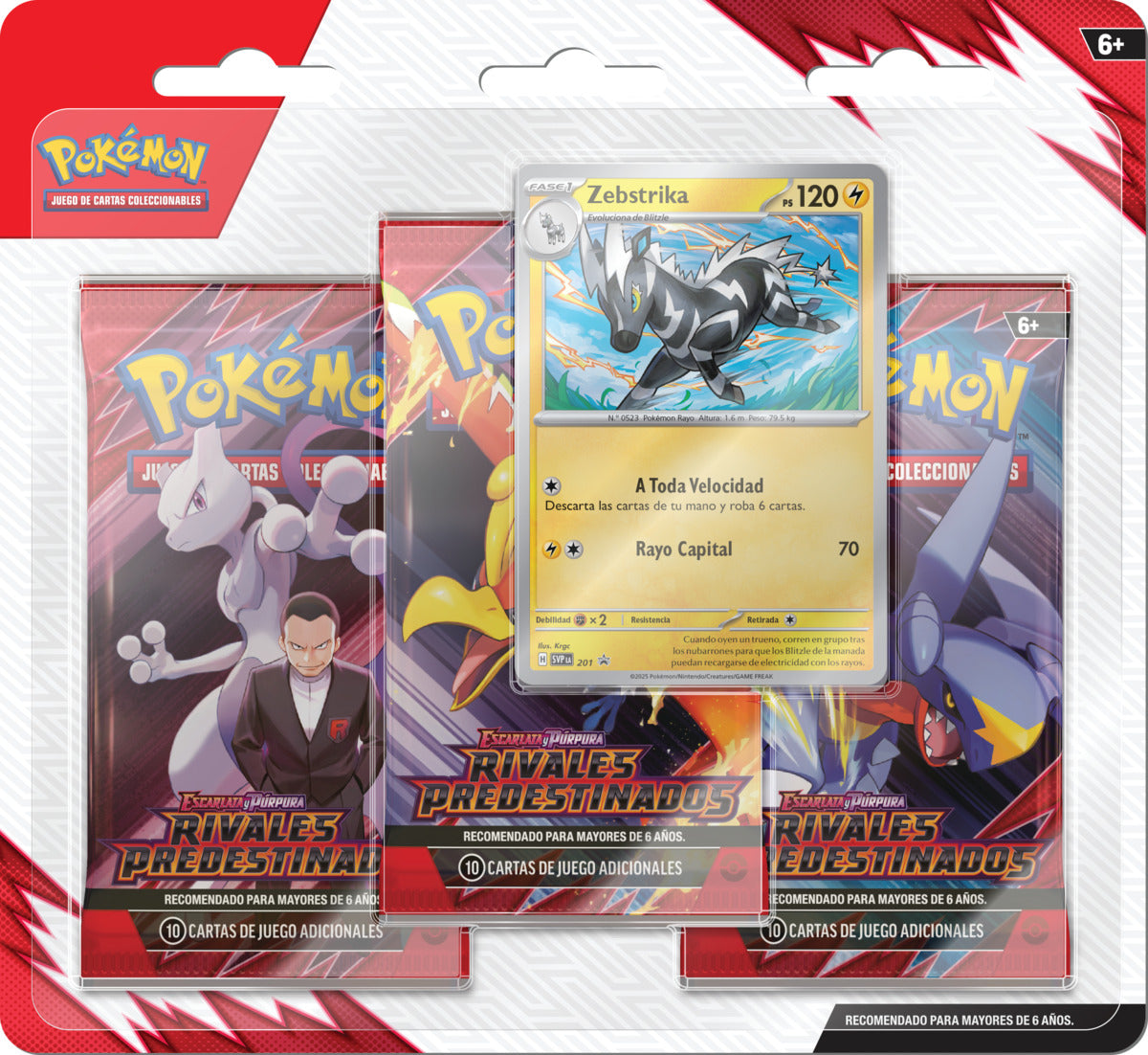 yAIsPt9SC9dC60gXcOgEfVwB8Inj1T9Lbwmhf60X.jpg Scarlet & Violet Destined Rivals 3 Pack Blister - Imagen 1